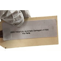 2002 2003 2004 2005 BMW 745i IGNITION SWITCH DASH TRIM PLASTIC - 61316921190 OEM