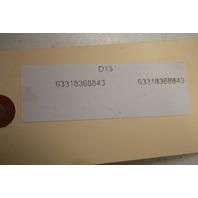 BMW E38 740i 750iL Right Rear Interior Reading Light 63318368843 OEM