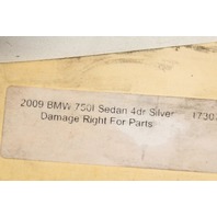 2009-2013 BMW 550i 650i 750i N63 AC A/C Hose OEM