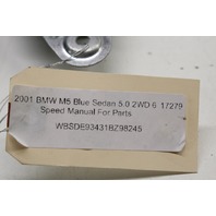 BMW 525i 528i 530i 540i M5 Right Rear Air Bag 72127072622 OEM