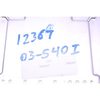 2003 BMW 540i E39 Engine Computer Module ECU ECM DME 7528367 OEM