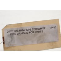 2012 BMW 135i Fuel Tank Ventilation Valve with Pipe OEM