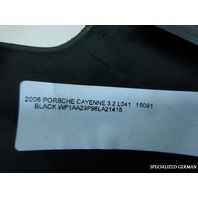 2003 2004 2005 2006 Porsche Cayenne Left Front Seat Trim Cover Black - 7L0881317A OEM