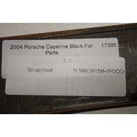 2003-2006 Porsche Cayenne Wood Dash Trim 7L5863915B OEM