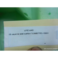 2003 2004 2005 2006 Porsche Cayenne Left Rear Lower Seat Cushion Has Cuts - 7L5885775C OEM