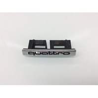 2005 2006 2007 2008 2009 Audi A4 "Quattro" Emblem Name Badge 8E0853736B OEM