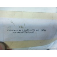 2002 2003 2004 2005 2006 2007 2008 Audi A4 S4 sedan trunk lid hinge right silver OEM