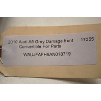 2010 Audi A5 Right Wiper Arm 8F1955408 OEM