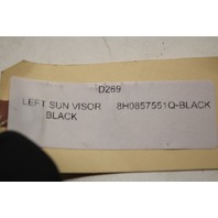 2010-2017 Audi A5 S5 Convertible Sun Visor Left - 8H0857551Q OEM