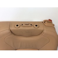 2008 - 2010 Porsche Cayenne Left Rear Sandbeige Leather Seat Back 95552201108 OEM