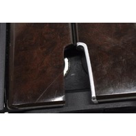 2010 2011 2012 2013 2014 - 2016 Porsche Panamera Rear Center Console Wood Trim OEM