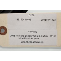 2013-2016 Porsche Boxster 981 Fuel Filler Door Fender Lock Actuator 99150441403 OEM