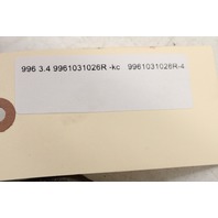 1999 2000 2001 Porsche 911 996 3.4L Piston and Rod 9961031026R OEM