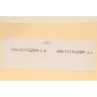 1999-2001 Porsche 911 Piston and Connecting Rod 9961031028R OEM