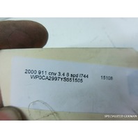 2002 2003 2004 Porsche 911 996 6 Speed Transmission Carrier Bracket OEM