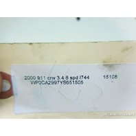 1999-2004 Porsche 911 996 Engine Lid Lock Latch OEM