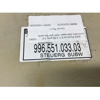 2002-2004 Porsche 911 996 Coupe Rear Shelf Panel Carpet Trim Grey OEM