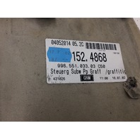 2002-2004 Porsche 911 996 Coupe Rear Shelf Panel Carpet Trim Grey OEM