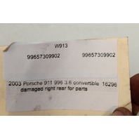 1999-2004 Porsche 911 996 Air Conditioning Refrigerant Discharge Pipe OEM