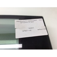 1999 2000 - 2004 2005 Porsche 911 996 Coupe Right Quarter Window Glass OEM