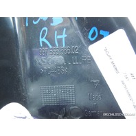 2005-2012 Porsche 911 Boxster Cayman Right Mirror Triangle Cover Black OEM