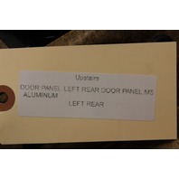 2006-2010 BMW M5 Left Driver Rear Door Panel