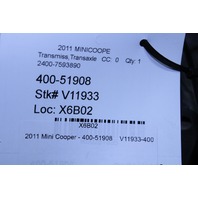 2011 2012 2013 2014 Mini Cooper 6 Speed Automatic Transmission