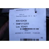 2004 2005 2006 BMW X3 2.5 5 Speed Automatic Transmission OEM
