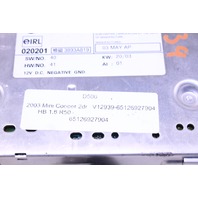 2003 Mini Cooper 2dr HB 1.6 R50 Am FM CD Radio Receiver 65126927904 OEM