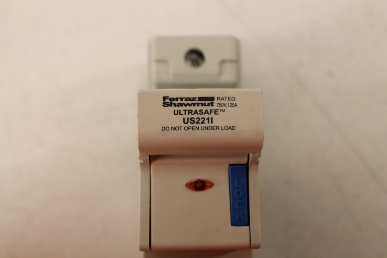 Details about   Ferraz Shawmut Ultrasafe Fuse Block US221I 750V 125A 1P New In Box Box of Six 