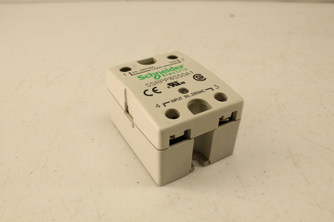 Schneider Electric Solid State Relay SSRPP8S50A1 New In Box PLC