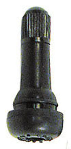 JiiinMiiin 5PCS TR413 Black Rubber Snap-in Tire Valve Stem