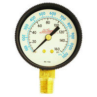MILTON Gage 1/4" NPT, 0-160 PSI - Bottom Mount, 1194 MILTON Gage 1/4" NPT, 0-160 PSI - Bottom Mount, 1194