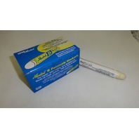 Markal "B" White Paint stick Crayon, Tire Chalk, Box of 12 Markal "B" White Paint stick Crayon, Tire Chalk, Box of 12