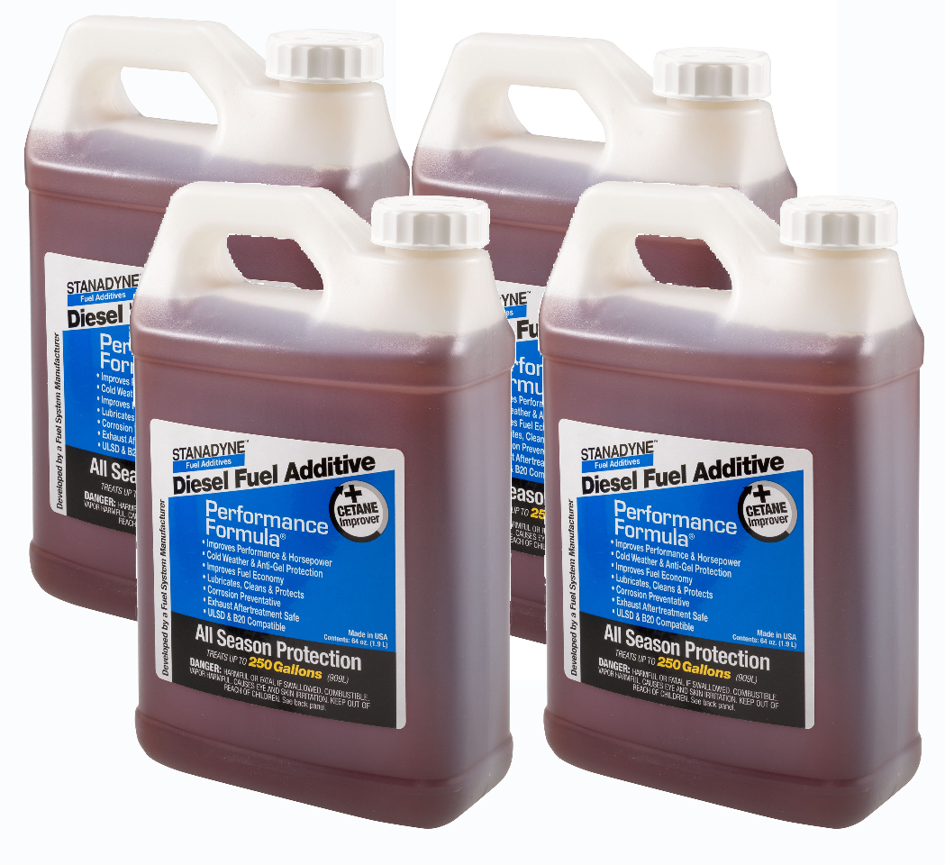 Stanadyne Performance Formula Diesel Fuel Additive 4 Pack of 1/2 Gallon Jugs Part 38566
