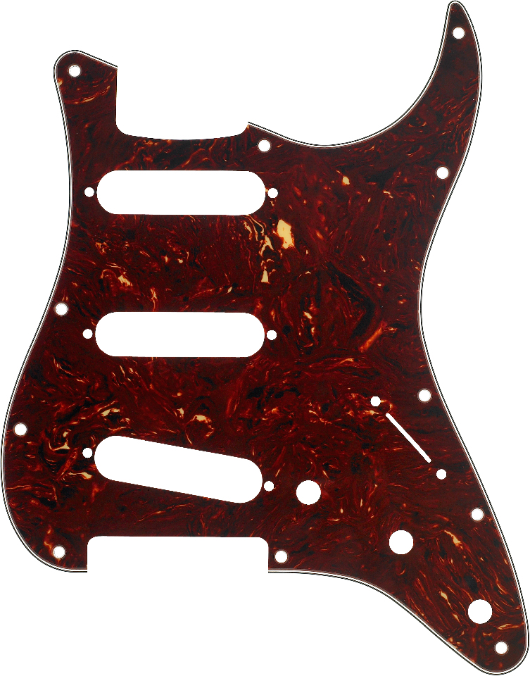 Fender Pickguard Standard Stratocaster 11Hole Tortoise (0992142000