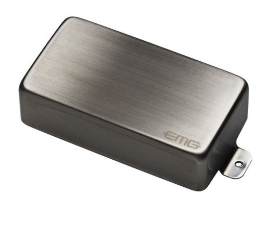 EMG 81 METALWORKS HUMBUCKING ACTIVE GUITAR PICKUP BRUSHED CHROME