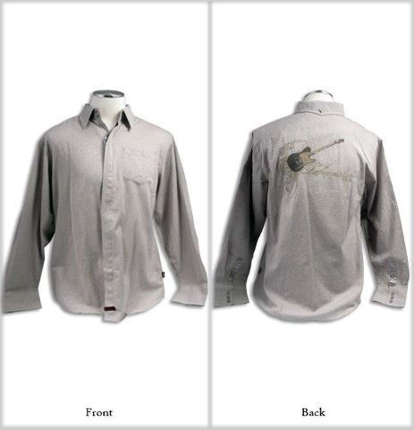 Fender Custom Shop "Tools Of Rock" LS Shirt Grey Small