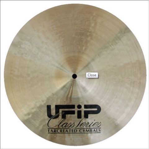 UFiP Class Series 16" Crash Cymbal Light 1025g.