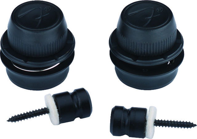 Fender "F" Strap Locks Black (0990818301)
