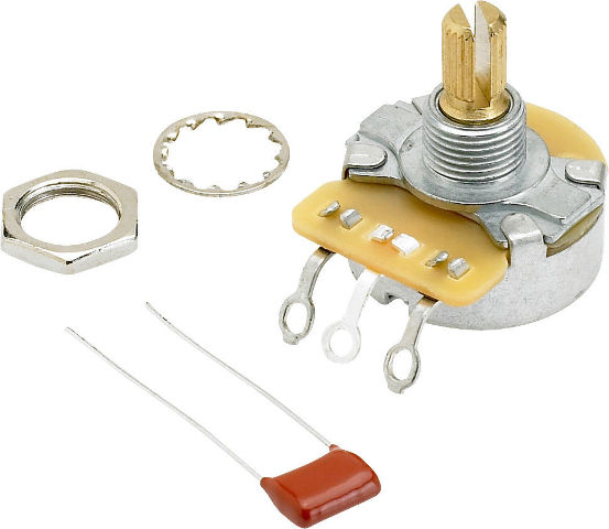 Fender Orig T/V Cntrl 250K Split Shaft (0990830000)