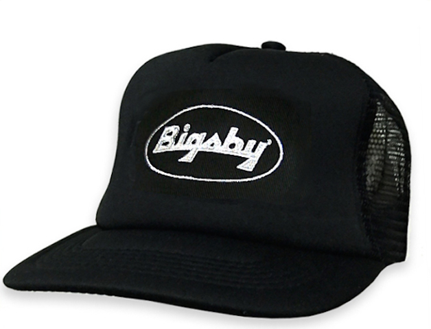 Bigsby Logo Trucker Hat Black