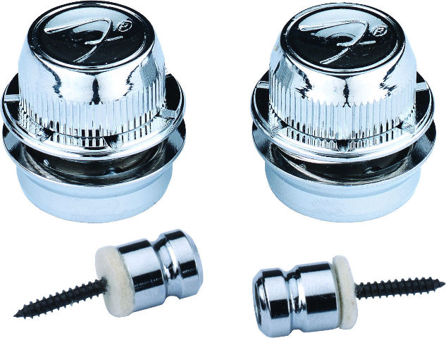 Fender "F" Strap Locks Chrome (0990818300)