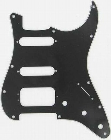 Fender Pickguard Stratocaster Hss Bwb 11 Hole (0992156000)