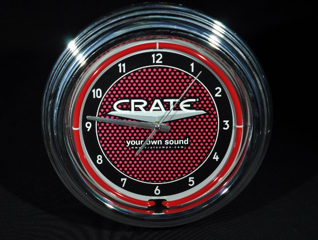 CRATE "YOUR OWN SOUND" CLOCK