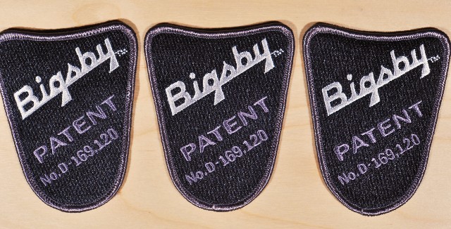 Gretsch Bigsby Sew On  Patches - 3 Pack