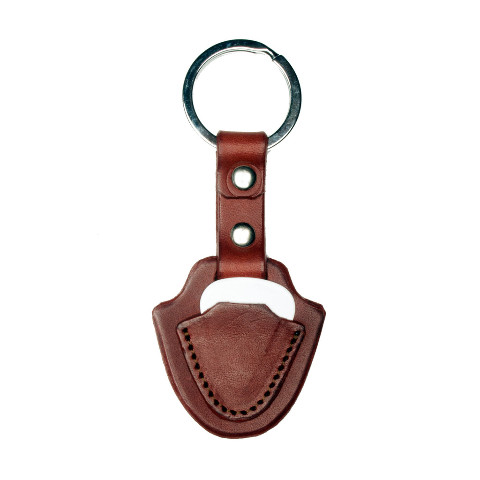 VOLUME & TONE PICK KEY FOB OXBLOOD