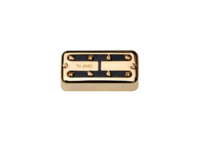 Tv Jones Thunder'Tron Gold Bridge Bass Guitar Pickup (TTB-UVGLD)