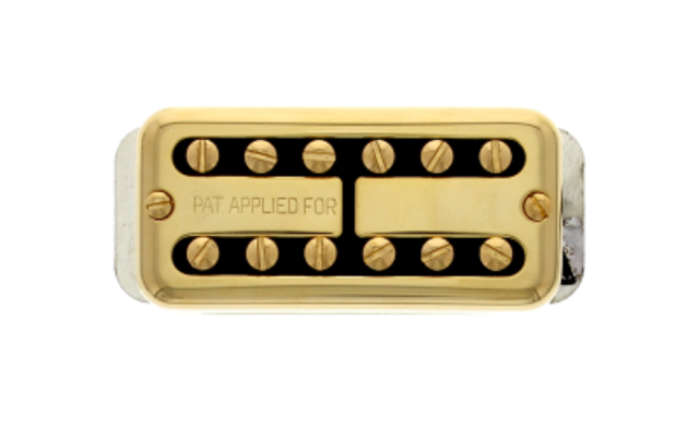 Tv Jones Ray Butts Ful-Fidelity Filter'Tron Paf Gold Bridge Guitar Pickup (RBB-OMGLD-PAF)