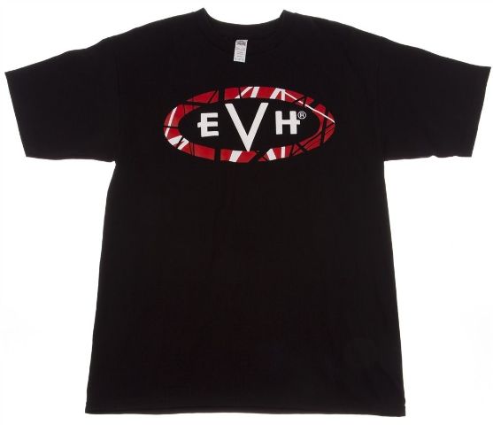 Evh Logo Tee Shirt Black Large 912-2001-506